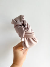 Load image into Gallery viewer, Cotton Sateen | Top Knot Headbands