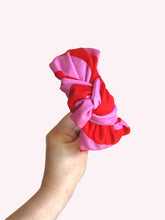Load image into Gallery viewer, Pink | Lines and Stripes | Top Knot Headband