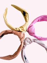 Load image into Gallery viewer, Cotton Sateen | Top Knot Headbands