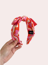 Load image into Gallery viewer, Square Bow Knot Headband
