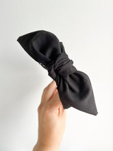 Load image into Gallery viewer, Classic Black | Bow Knot Headband
