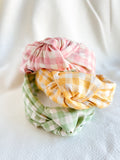 Organic Cotton | Gingham | Too Knot Headband
