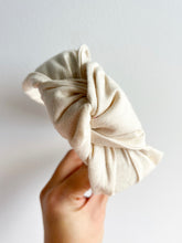 Load image into Gallery viewer, Plain Cotton | Mix n Match | Top Knot Headband
