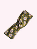 Olive Floral printed | Twisted Turban