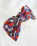 Floral printed | Cotton Poplin Double Bow Headband