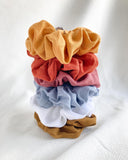 Cotton Linen | Scrunchies