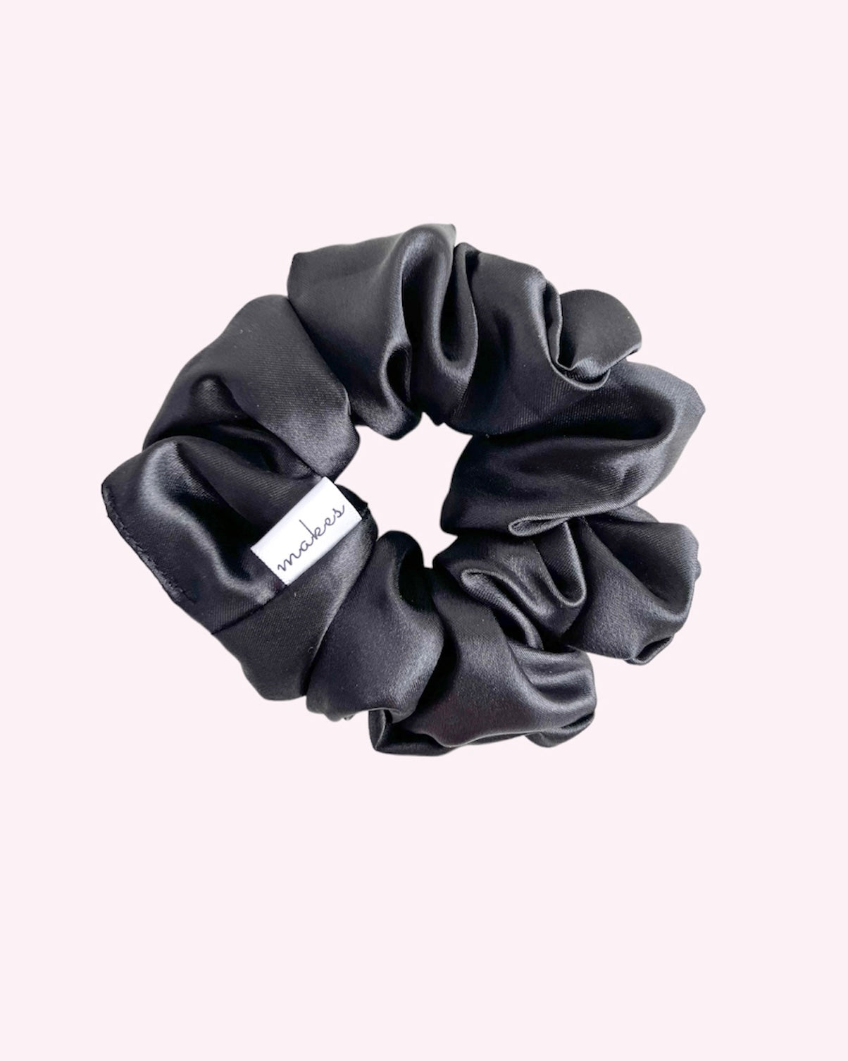 Satin | Black | Scrunchies