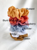 Cotton Linen | Scrunchies
